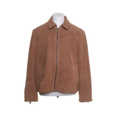 Läderjacka (Brun) från Boda Skins Mocka, Skinn, Viskos