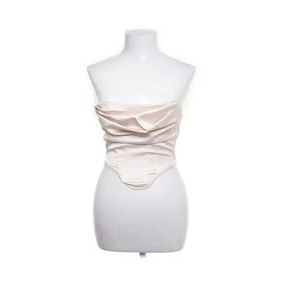 Crop top (Beige) from Fashion Nova Polyester
