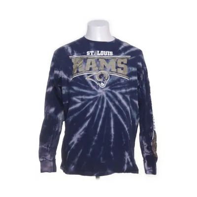 Långärmad t-shirt (Blå, Flerfärgad) från Majestic
