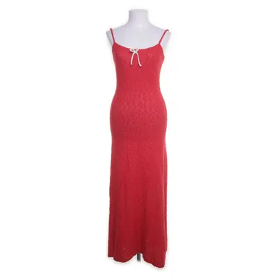 Maxi jurk (Rood) van Musier Wol, Nylon, Acryl