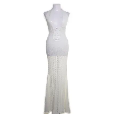 Strandklänning (Vit) från Outcast Akryl