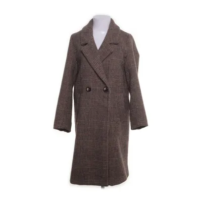 Coat (Brown, Multicolored) from B.Young Polyester, Wool
