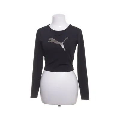 Crop Top (Schwarz) von Puma Elasthan, Polyester