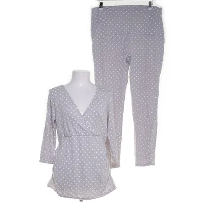 Pyjamas (Grå) från Lascana Bomull, Elastan