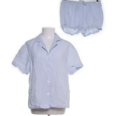 Pyjama (Blauw) van H&M Viscose, Linnen