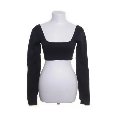 Crop top (Svart) från PrettyLittleThing Polyamid, Elastan