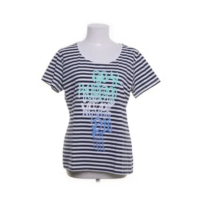 Top (Wit, Blauw) van Gina Benotti