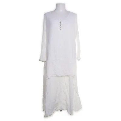 Maxi dress (White) from Anself Viscose
