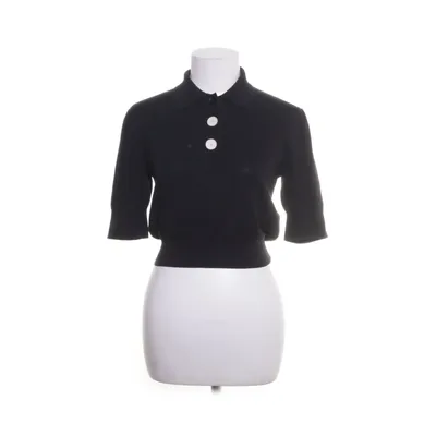 Top (Black) from Claudie Pierlot Cotton, Elastane, Linen, Polyamide, Polyester