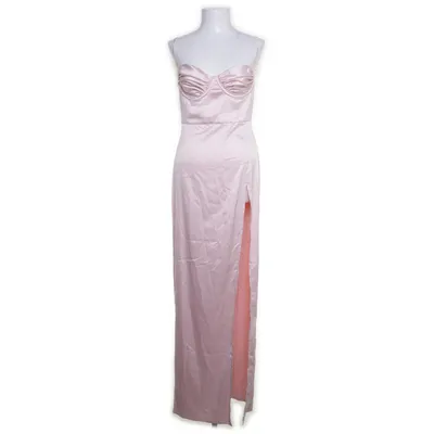 Aftenkjole (Pink) fra Babyboo Polyester, Elastan
