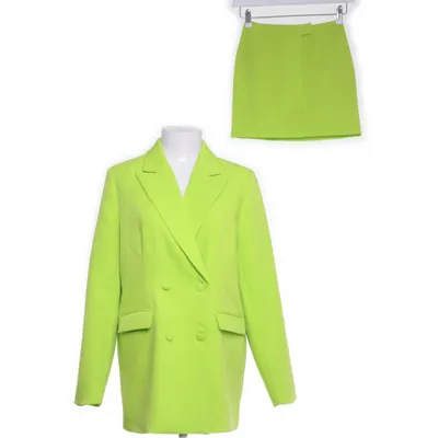 Mantelpak (Groen) van Meshki Polyester, Elastaan