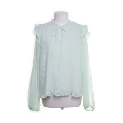Pussy bow blouse (Green) from KappAhl Polyester
