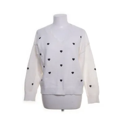 Pullover (White, Black) Polyester