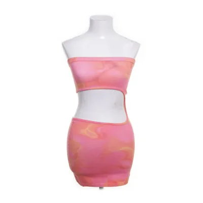 Jurk (Roze, Meerkleurig) van Hours Nylon, Wol, Elastaan