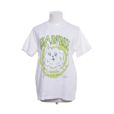 T-shirt (Wit) van Ganni Organisch katoen
