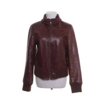 Leather jacket (Brown) from Amoress
