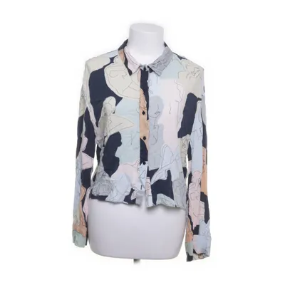 Shirt (Beige, Meerkleurig) van Zara Viscose