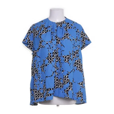 Topp (Blå, Flerfärgad) från Balenciaga Acetat, Silke