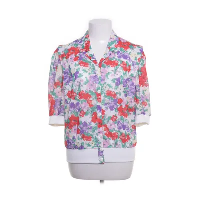 Kortärmad skjorta (Vit, Flerfärgad) från Bloch Polyester