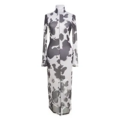 Maxi jurk (Wit, Meerkleurig) van Edited Polyester