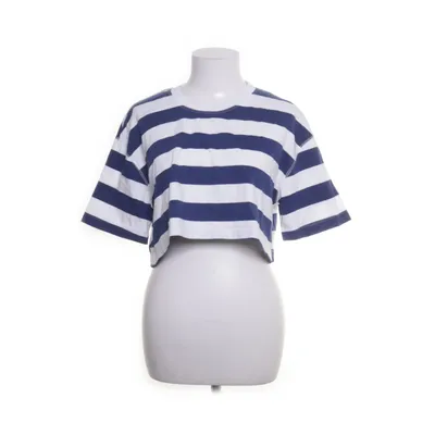 Crop top (Blue, White) from Zara