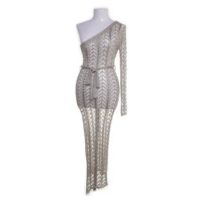 Maxi dress (Gold) from Sorelle UK Metallic fiber, Viscose