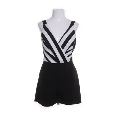 Jumpsuit (Zwart, Wit) van Miss-One Elastaan, Polyester