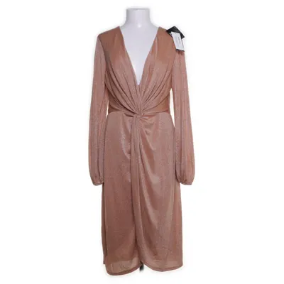 Cocktailjurk (Bruin, Zilver) van NLY Eve Polyester