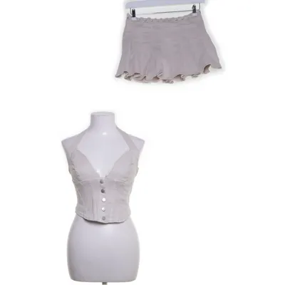 Set (Beige) van Oh Polly Katoen, Elastaan, Polyester