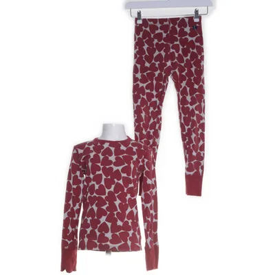 Pyjamasz (Hvid, Lilla) fra Polarn O. Pyret Økologisk bomuld, Elastan