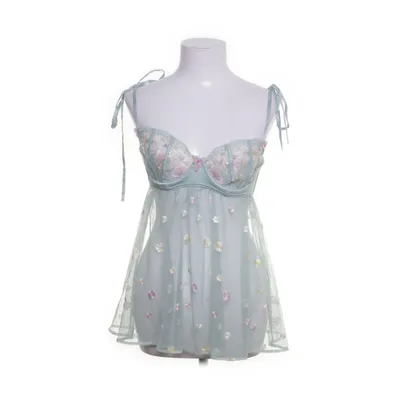 Negligé (Groen) van Lounge Polyester