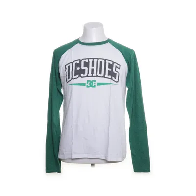 Long sleeve T-shirt (White, Multicolored) from DC Shoes Cotton, Polyester
