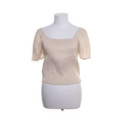 Top (Beige) van Costes Rebel Polyester, Viscose