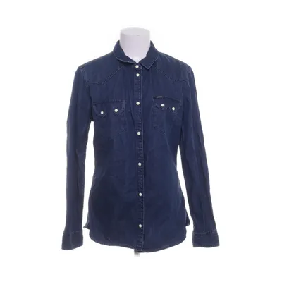 Denim blouse (Blauw) van Kuyichi Organisch katoen