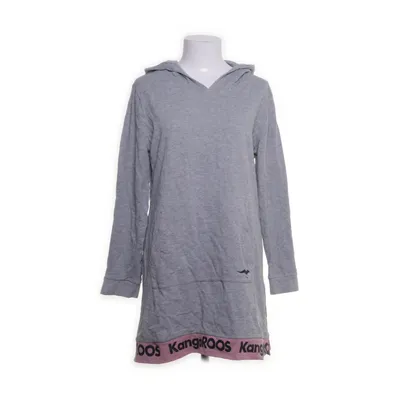 Hood dress (Gray) from Kangaroos Cotton, Viscose