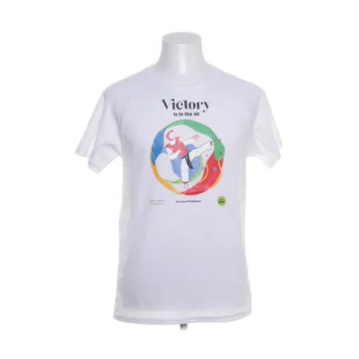 T-shirt (Hvid, Flerfarvet) fra Makito Polyester
