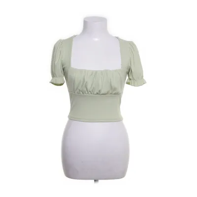 Crop top (Groen) Polyester, Elastaan