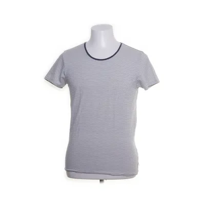 T-shirt (Wit, Blauw) van Scotch & Soda Katoen, Elastaan