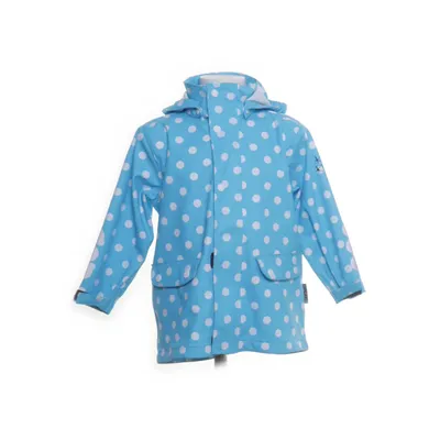 Rain jacket (Blue, White) from Kozi Kidz Polyester