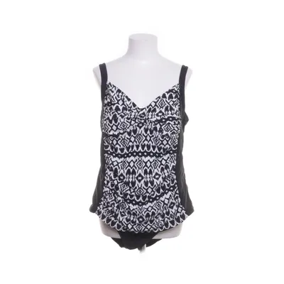 Tankini (Svart, Vit) från Laura Torelli Polyester, Elastan, Polyamid