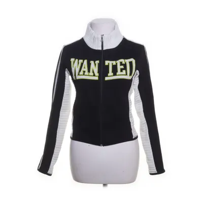 Cardigan (Sort, Hvid) fra Bella x About You Akryl, Bomuld, Polyester