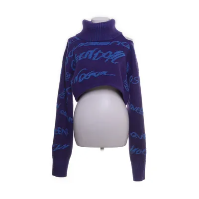 Turtleneck (Lilla, Blå) fra H&M Studio Polyester, Akryl, Uld