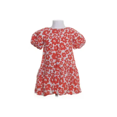 Klänning (Röd, Vit) från Zara Bomull, Viskos