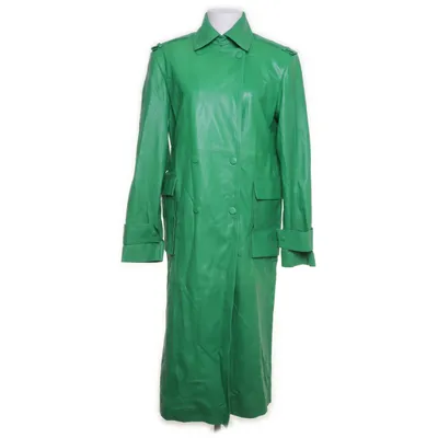 Leren jas (Groen) van REMAIN Birger Christensen Leer, Polyester