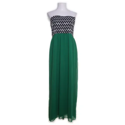 Maxi dress (Green, White, Black) from Enfocus Studio Elastane, Polyester
