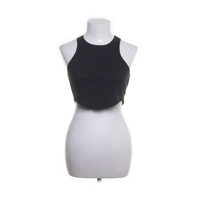 Crop top (Black) from Hours Cotton, Polyester