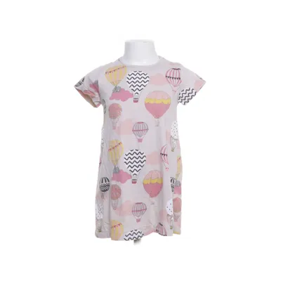 Klänning (Beige, Rosa) från Lindex Kids Bomull