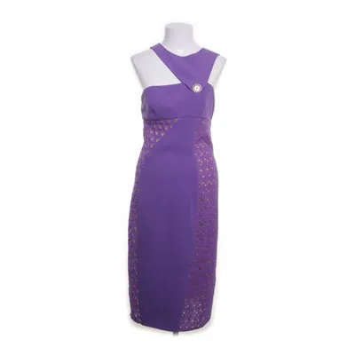 Dress (Purple, Multicolored) from Versace for H&M Polyester, Elastane, Silk