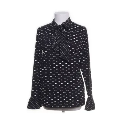 Strikblouse (Zwart, Wit) van People Tree Organisch katoen, Elastaan