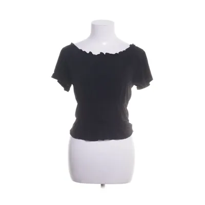 Crop top (Zwart) van Attraction Elastaan, Polyester
